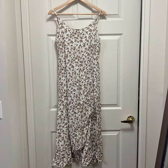Vintage sleeveless floral maxi dress - Picture 3 of 5